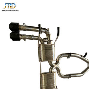 Tubo de escape trasero con válvula de vacío, nuevo estilo de alto flujo, 304SS, para 2018, <span class=keywords><strong>Jaguar</strong></span> tipo <span class=keywords><strong>F</strong></span>, V8 <span class=keywords><strong>R</strong></span>, 5,0 - Product Image 6