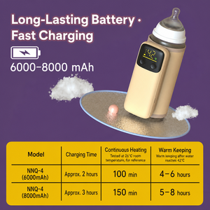 <span class=keywords><strong>Chauffe</strong></span>-<span class=keywords><strong>biberon</strong></span> USB portable, <span class=keywords><strong>chauffe</strong></span>-lait intelligent à température constante, produit pour bébé, <span class=keywords><strong>chauffe</strong></span>-<span class=keywords><strong>biberon</strong></span> rechargeable, bain-marie - Product Image 4
