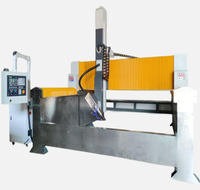 Machine de gravure sur pierre JK-2530 à 4 axes, moteur 7,5 kW, commande PLC, 380 V, longueur de coupe maximale 3200 mm, traitement du marbre et du granit