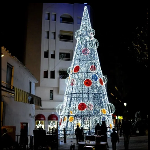 New year lighting outdoor <b>led</b> cone <b>tree</b> <b>light</b> decoration giant <b>led</b> motif <b>light</b> <b>tree</b> - Product Image 5