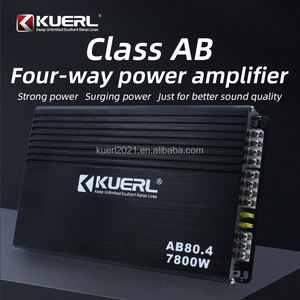 เพาเวอร์แอมป์คุณภาพสูงสำหรับรถยนต์ 12V แบบมอสเฟต ODM แอมป์รถยนต์ <span class=keywords><strong>4</strong></span> แชนแนล, แอมป์ลำโพงติดประตูรถยนต์แบบ <span class=keywords><strong>4</strong></span> ทาง - Product Image 6