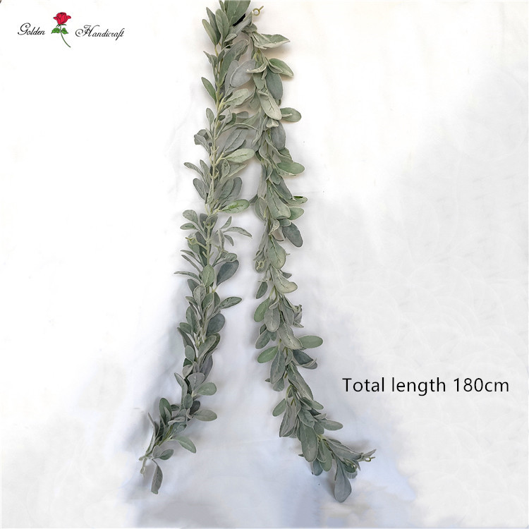 2m Lambs ear garland