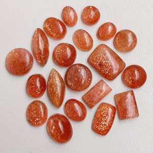 Cabujón de piedras preciosas sueltas de grado de exportación, cabujón de piedra solar artesanal con brillo Natural, piedra preciosa vibrante para uso en la fabricación de joyas - Product Image 1