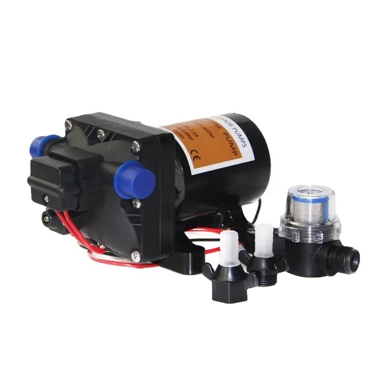 Whaleflo 42Series 12V 55PSI Water Pressure Diaphragm Pump 3GPM Variable Flow For Reduced Cycling