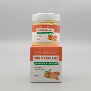 Mascarilla de Arcilla Personalizada con Cúrcuma y Vitamina C, Exfoliante e Iluminadora para Limpiar los Poros, Mascarilla de Arcilla Hidratante - Product Image 5