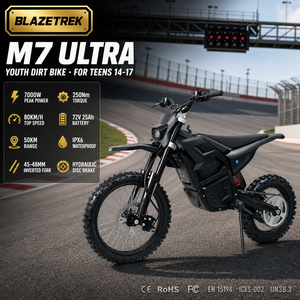 Vélo Électrique Tout-Terrain M7 Ultra 72V 7000W Moteur Central 25AH Li Charge 150kg 250Nm CE Jeunesse <span class=keywords><strong>Adulte</strong></span> Motocross Fournisseur Grossiste Usine - Product Image 1