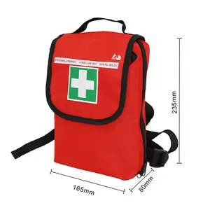 Botiquín de primeros auxilios para exteriores, mochila, bolsa médica compacta para deporte, senderismo, Campamento, kit de trauma para el cuidado de heridas