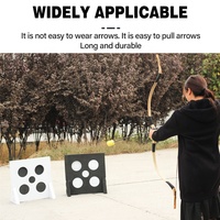 Cible de tir à l'arc SPG pour la chasse, les jeux CS, le combat 3D, 5 points, en mousse EVA haute densité, démontable, équipement portable pour sports de plein air