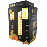 ZZHL HuaYang Vriesvruchtensmoothie Automaat SDK Functie 24 Uur Automatisch Slim Systeem Meerdere Betaalopties Munt