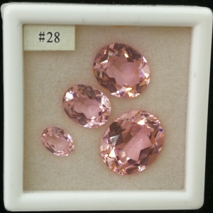 <span class=keywords><strong>Pietra</strong></span> di <span class=keywords><strong>Morganite</strong></span> # 28 Pietre Grezze Sintetiche Rosa Chiaro Nanosital - Product Image 5