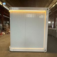 Maison Conteneur Préfabriquée Portable Personnalisée de 20 pieds et 40 pieds pour Toilettes Modernes et Luxueuses, Salle de Change pour Bébé