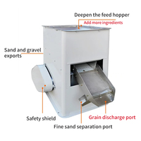 Machine économique et compacte de nettoyage, de déstonage et de tri pour riz, grains, maïs, blé et café