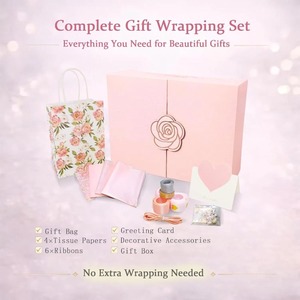 Reusable closed magnetic gift <b>box</b>, suitable for birthdays, <b>weddings</b>, and bridesmaid proposals. Romantic gifts can be customized - Product Image 1
