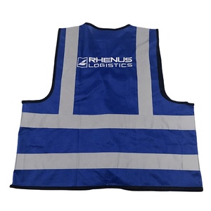 Chaleco de Trabajo Reflectante de Seguridad Personalizado 100% Poliéster con Característica Impermeable y Logotipo - Product Image 3