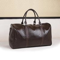 Sac de Voyage Cabas Imperméable en Cuir, Grand Sac Polochon Mixte pour Hommes et Femmes, Sac de Week-End