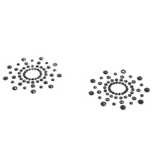 Pegatinas Corporales Reutilizables de Borlas de Cristal Plateado con Diamantes de Imitación, Kit Sexual, Disfraz para Juego de Rol, Accesorio de Lencería Sexy BDSM - Product Image 3