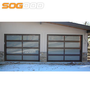 Portes <span class=keywords><strong>de</strong></span> <span class=keywords><strong>garage</strong></span> coulissantes en aluminium, coulissante à protection complète en polycarbonate - Product Image 2