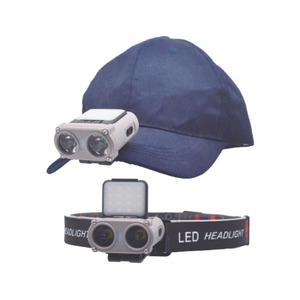 Led Hard hat ánh sáng có thể sạc lại Dimmable clip trên nắp đèn, 180 ° có thể điều chỉnh tay miễn phí hat Đèn pin đèn pha cho cơ khí - Product Image 1