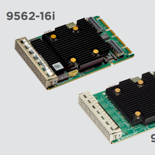 Broadcom 9500 Series PCIe Gen 4.0 Tri-Mode  RAID and HBA OCP Adapters 9562-16i RAID Controller Card