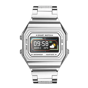 智能手表i6男士防水心率定制支持运动手表带健身运动安卓智能手表