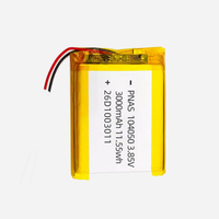 Batterie lithium haute tension 3,85 V, type pochette 104050, semi-solide, 120-3000 mAh, 2S-4S, 3,7 V-7,4 V, cellule souple
