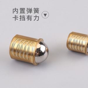Xiduo Loquet de porte magnétique à roulement à billes en cuivre pour rangement et accessoire de mobilier de placard - Product Image 1