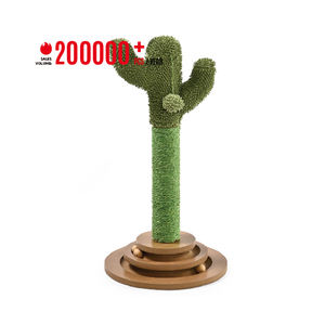 Uzun boylu kedi tırmalama sütunu sıcak satış kaktüs Scratcher doğal Sisal halatlar interaktif kedi oyuncak kulesi uzun boylu kedi tırmalama sütunu - Product Image 1