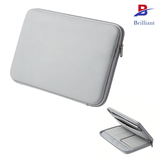 Waterproof Laptop Sleeve with Plush Fabric Lining Eva Notebook Carrying case for Protection and Convenience Laptop Bags & Covers