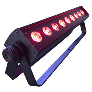 Winlite LED שלב אורות 9x18w 6in1 סוללה אלחוטי dmx אלחוטי, wifi ו IRC עבור שלב אפקט