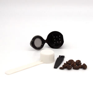 Cápsulas de Café Reutilizables Ecológicas <span class=keywords><strong>Nespresso</strong></span>, Filtro de Plástico con Tapa de Acero Inoxidable - Product Image 6