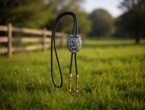 Cintura Polo in Metallo Argento Opaco Nero con Fibbia in Lega - Product Image 2