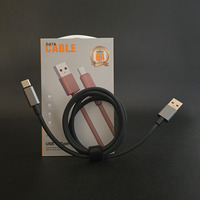 Câbles USB Type C tressés plus épais pour jeux, voyages, maisons, bureaux, voitures, vêtements, etc.