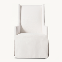 AMMES Design moderne et minimaliste Ensembles de cuisine d'intérieur Hôtel Restaurant Banquet Fauteuil de salle à manger en tissu