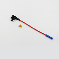 Fusibles de Perfil Bajo, Agregar un Circuito, Estándar ATO, Tipo Mini Micro Blade, Portafusibles para Automóvil, Adaptador de Circuito Dual