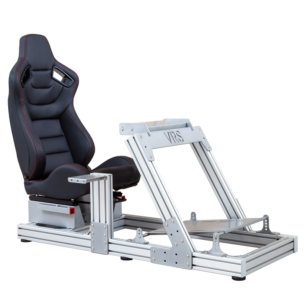 Argent (support de course + siège noir 002)