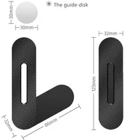 Vente chaude ABS Support de téléphone portable magnétique Support de téléphone portable portable à montage latéral réglable avec moniteur pour la maison ou le bureau
