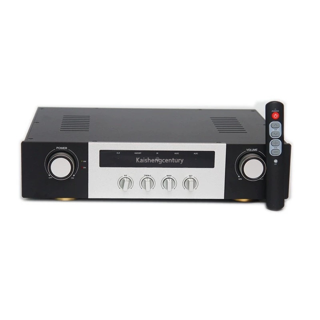 E600 Biliary amplifier HiFi balanced Class A tube amplifies high-low tone remote