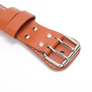 Cinturón de Cuero para Levantamiento de Pesas de 10CM con Logotipo Personalizado al por Mayor - Product Image 5