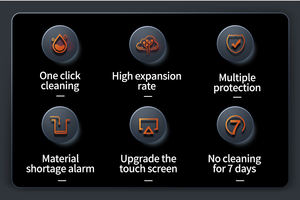 Máquina de helado de pie de suelo automática, la mejor opción china, para niños, tres sabores - Product Image 2