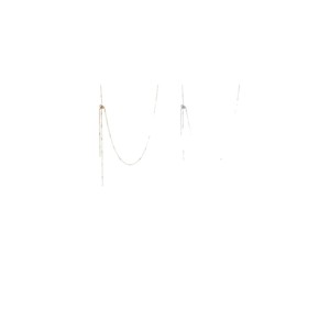 สร้อยคอ Dinle Sweater Chain ดีไซน์พู่ห้อยโลหะผสมสังกะสี สไตล์หรูหราเบาๆ สำหรับแฟชั่นฤดูใบไม้ร่วงและฤดูหนาว - Product Image 4