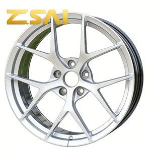 Jantes de voiture de luxe personnalisées de 15, 16, 17 et 18 pouces, 5 trous, 5*100, 5*114.3, jantes de rechange, finition brillante, alliage forgé - Product Image 2