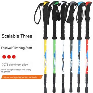 Bâtons <span class=keywords><strong>de</strong></span> <span class=keywords><strong>randonnée</strong></span>-Bâtons <span class=keywords><strong>de</strong></span> marche <span class=keywords><strong>ou</strong></span> <span class=keywords><strong>de</strong></span> <span class=keywords><strong>randonnée</strong></span> en alliage d'<span class=keywords><strong>aluminium</strong></span> 7075 avec serrures à réglage rapide - Product Image 6