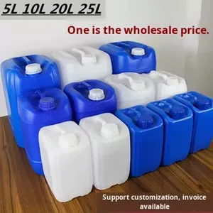 Baril en plastique HDPE épaissi de 5 <span class=keywords><strong>litres</strong></span> recyclable saveur carrée stockage des déchets liquides 5L-30L Options pour les barils de produits chimiques - Product Image 2