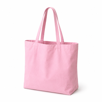 Grand sac fourre-tout en toile, ouvert, réutilisable, en coton, avec poignée renforcée, coutures robustes, pour courses, plage, voyage, vente en gros