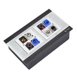 Jinsanhu Aluminum Alloy 2 Gang 86 Panel Wall Mount <b>Box</b> <b>Empty</b> <b>Box</b> Q201 - Product Image 3