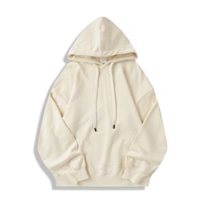 เสื้อสเวตเชิ้ตคอกลมแขนยาวสำหรับผู้ชายผ้าฝ้ายแท้ทรงหลวม260กรัมสไตล์วินเทจแขนยาวเปิดไหล่แนวสตรีท - Product Image 2