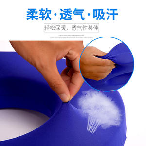 Coussin de siège rond confortable pour soulager la pression, pour personnes âgées, soutien du coccyx et des hanches, couleur aléatoire, utilisation pour massage et bien-être - Product Image 5