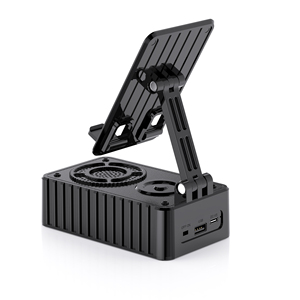 Điện thoại đứng loa không dây màu xanh răng Loa Stereo Bass hoạt động HIFI âm nhạc có thể gập lại điện thoại đứng - Product Image 5