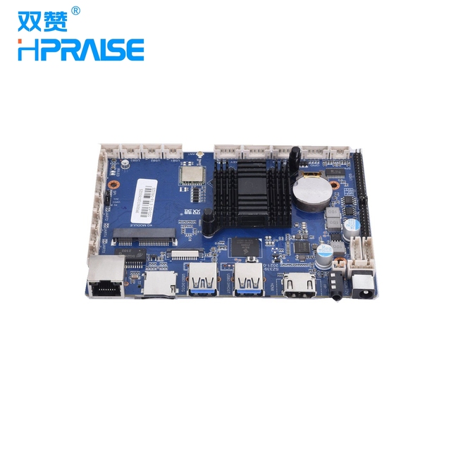 New Arrivals Industrial  Rockchip 3399 6 Core ARM 2.0GHz 2G Android Motherboard for Advertising Machine