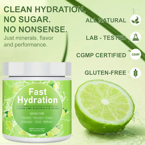 Polvo Electrolítico de Limón <span class=keywords><strong>y</strong></span> Lima al por Mayor OEM, Sin Azúcar, Hidratación Rápida, Suplemento Deportivo, <span class=keywords><strong>Magnesio</strong></span>, B12, <span class=keywords><strong>para</strong></span> Niños <span class=keywords><strong>y</strong></span> Adultos - Product Image 5